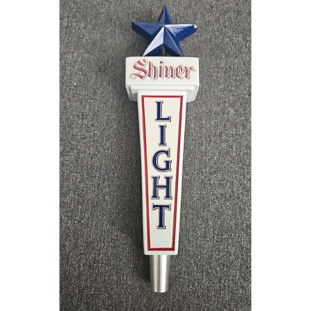 Shiner Bock Light Beer Tap Handle
